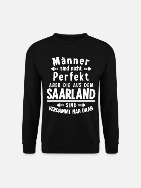 Saarländer Männer Saarländisch Saarland - Unisex Pullover - Schwarz