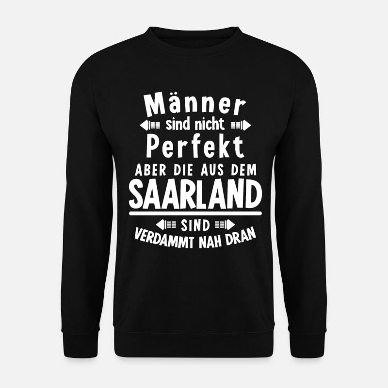 Saarländer Männer Saarländisch Saarland - Unisex Pullover - Schwarz