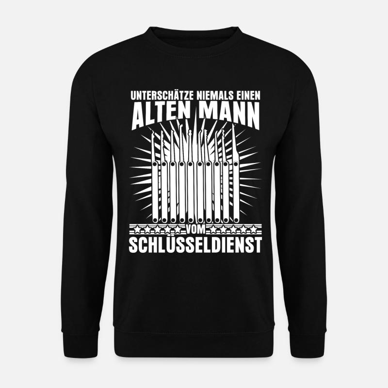Schlüsseldienst Dietrich - Unisex Pullover - Schwarz
