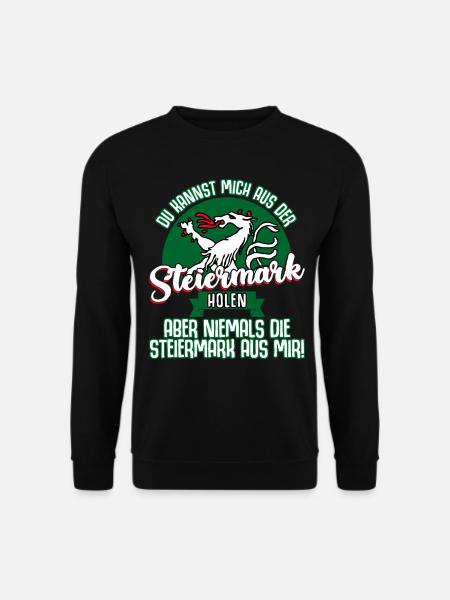 Österreich Steirer Steiermark - Unisex Pullover - Schwarz