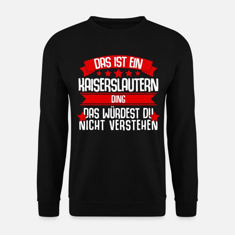 Kaiserslauterer Kaiserslautern - Unisex Pullover - Schwarz