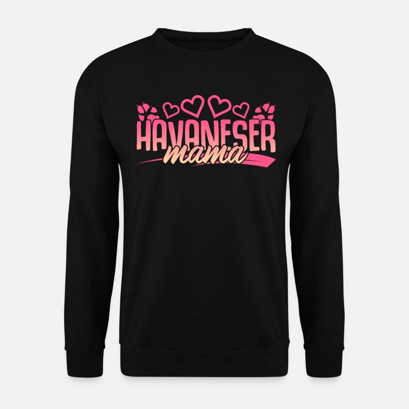 Havaneser - Unisex Pullover - Schwarz
