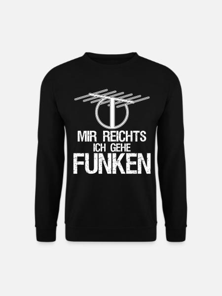 Amateurfunk Funk Antenne Amateurfunker - Unisex Pullover - Schwarz