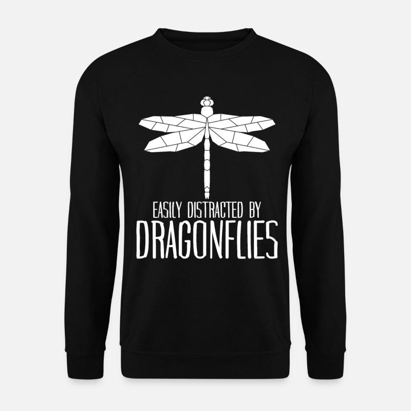 Libelle Dragonflies Insekten Libellen - Unisex Pullover - Schwarz