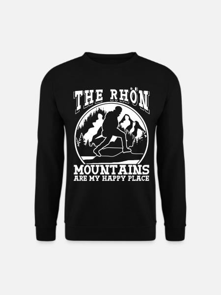 Rhön Mountains Wandern Rhöner Berge - Unisex Pullover - Schwarz