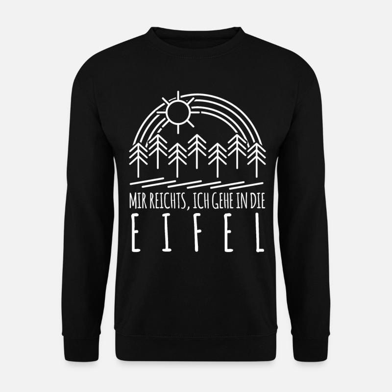 Eifel Eifeler Mir reichts Eifler - Unisex Pullover - Schwarz