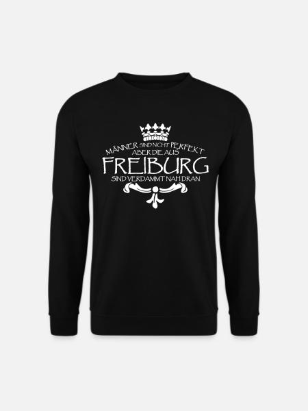 Freiburg Männer Spruch Freiburger - Unisex Pullover - Schwarz