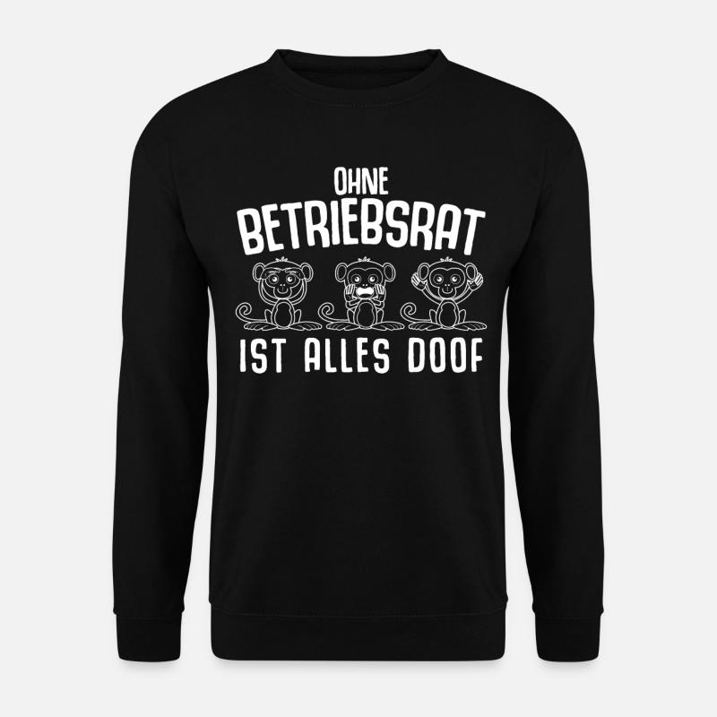 Betriebsrat Betriebsrätin - Unisex Pullover - Schwarz