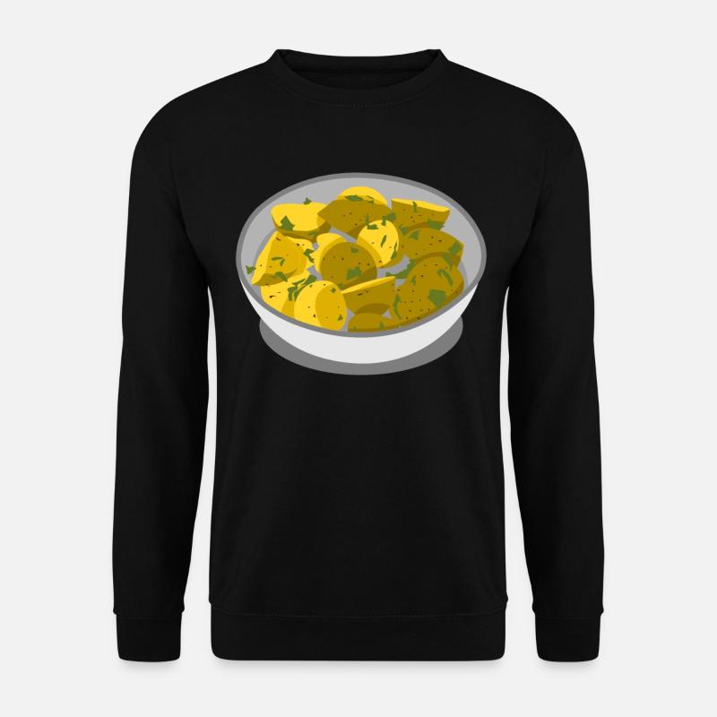 Kartoffelsalat Kartoffeln Potato Salad - Unisex Pullover - Schwarz