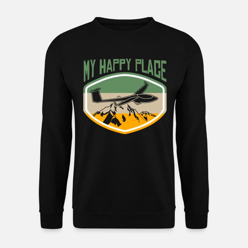 Gliding Glider Glider Glider - Unisex Sweatshirt - black