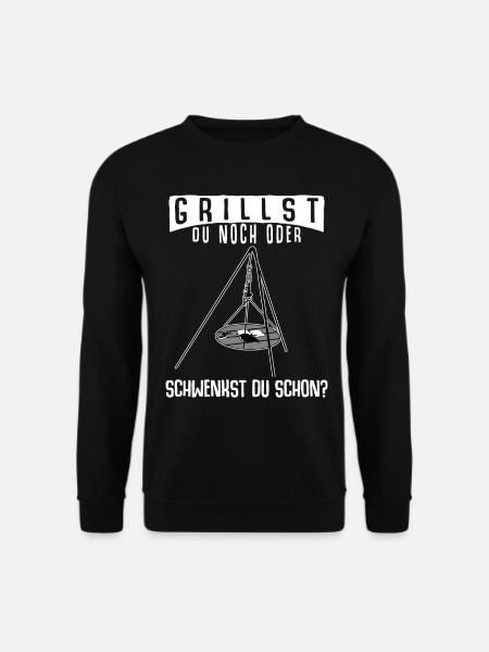 Saarland Schwenken Schwenker Saarländer - Unisex Pullover - Schwarz