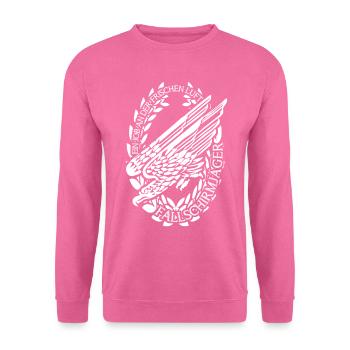 Paratroopers Eagle Paratroopers - Unisex Sweatshirt - pink - Front
