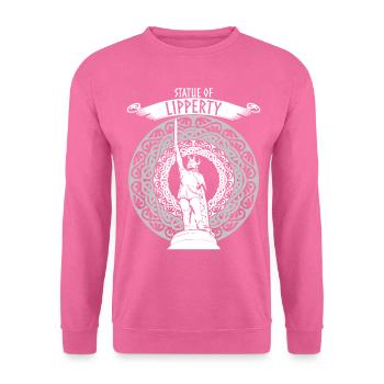 Hermannsdenkmal Statue of Lipperty Lippe - Unisex Pullover - Pink - Vorne