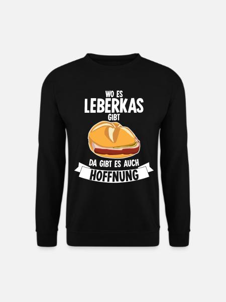 Leberkäse Fleischkas Leberkas - Unisex Pullover - Schwarz