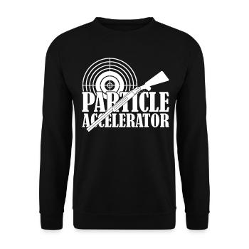 Schützenverein Witz Gewehr Sportschütze - Unisex Sweatshirt - black - Front - Alina (178cm) & Michal (187cm)
