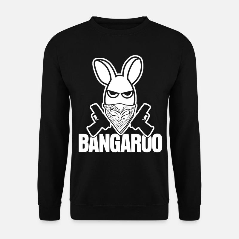 Kangourou Bangaroo Kangourous - Sweat-shirt Unisexe - noir