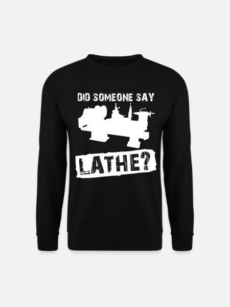 Zerspaner Drehmaschine Fräser Dreher - Unisex Pullover - Schwarz