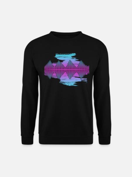 Synthétiseur Waveform Synthétiseurs Synthétiseurs - Sweat-shirt Unisexe - noir