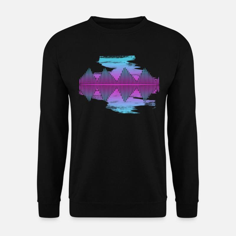 Synthétiseur Waveform Synthétiseurs Synthétiseurs - Sweat-shirt Unisexe - noir