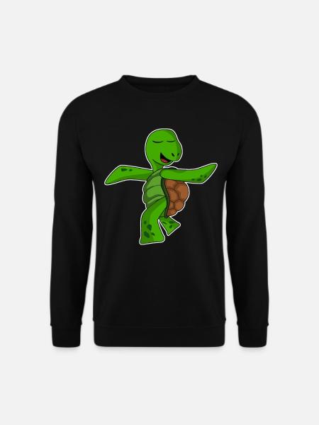 Qigong Qi Gong Schildkröte - Unisex Pullover - Schwarz