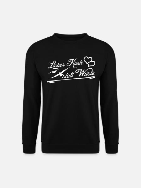 Rostock Lübeck Flensburg Grömitz Kiel - Unisex Pullover - Schwarz
