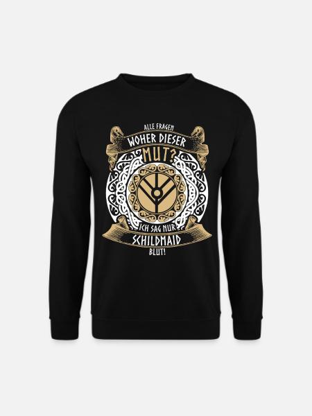 Schildmaid Wikinger Berserker - Unisex Pullover - Schwarz