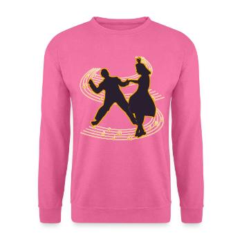 Boogie Woogie Music Boogie-Woogie Swing - Unisex Sweatshirt - pink - Front