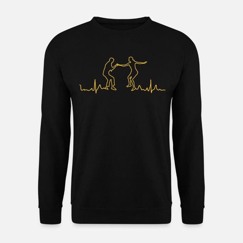Boogie Woogie ECG Boogie-Woogie Swing - Unisex Sweatshirt - black