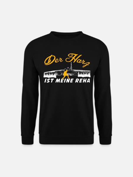 Harz Harzer Reha Urlaub Brocken - Unisex Pullover - Schwarz