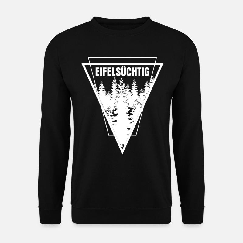 Eifel Eifelsüchtig Wandern Berge Eifler - Unisex Pullover - Schwarz