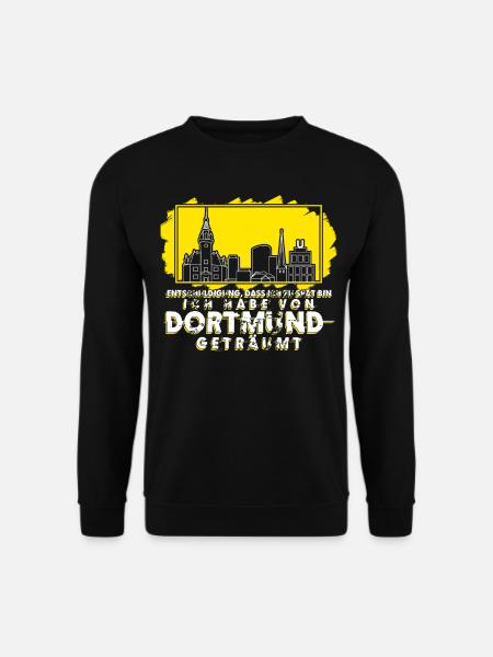 Dortmunder Traum Stadt Ruhrpott Dortmund - Unisex Pullover - Schwarz