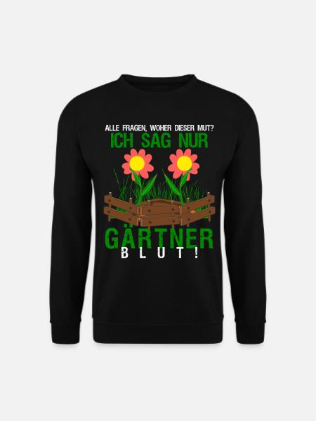 Gärtner Galabau Gartenbau Galabauer - Unisex Pullover - Schwarz