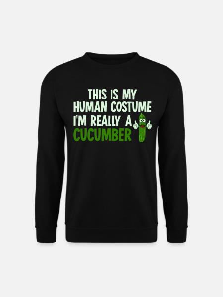 Concombre Concombre Costume Concombre - Sweat-shirt Unisexe - noir