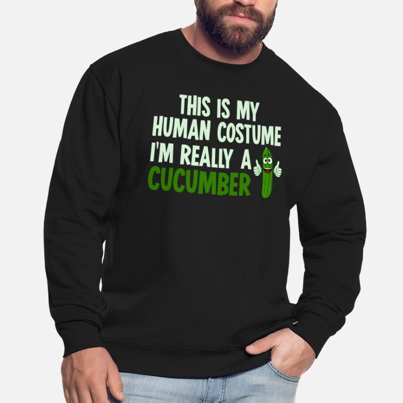 Concombre Concombre Costume Concombre Sweat-shirt Unisexe