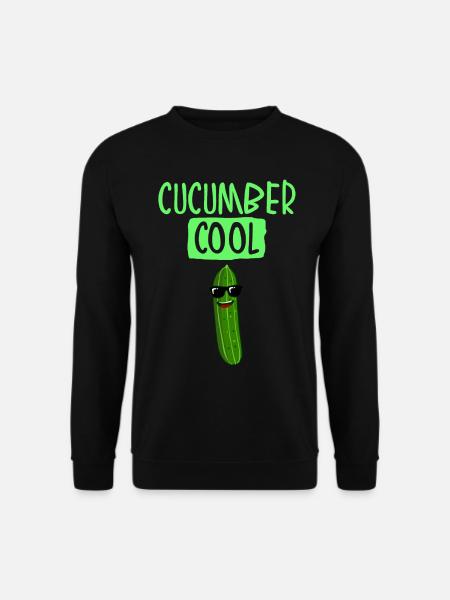Cucumber Gardener Vegetable Gardener Cucumbers - Unisex Sweatshirt - black