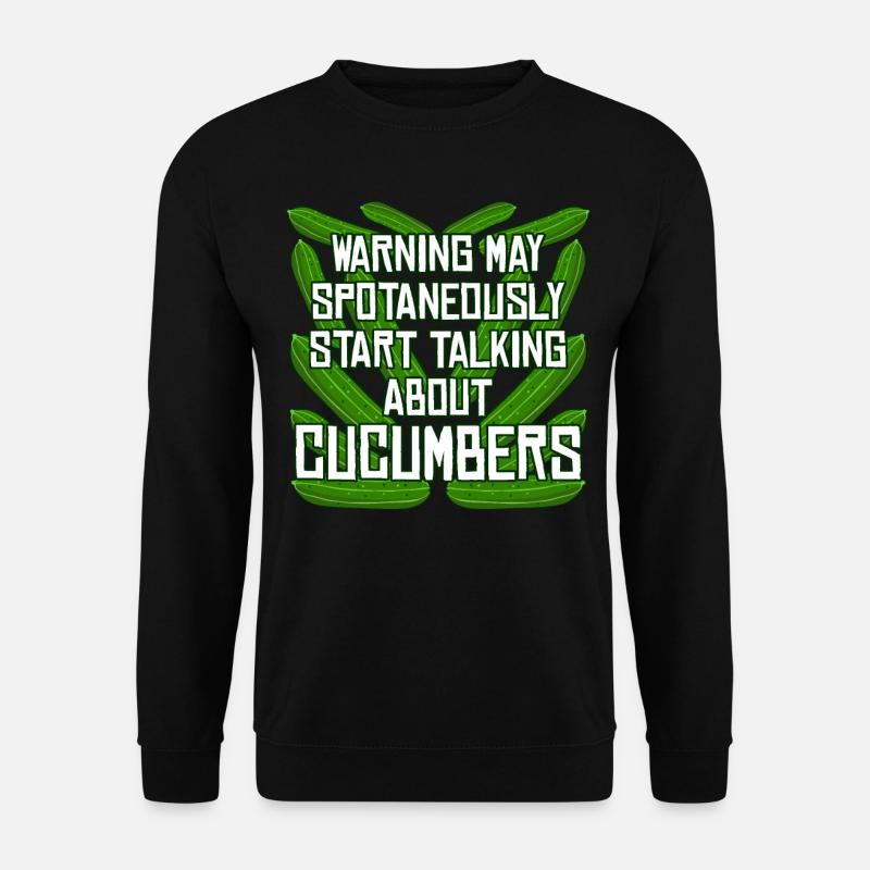 Concombre Blague Concombres - Sweat-shirt Unisexe - noir