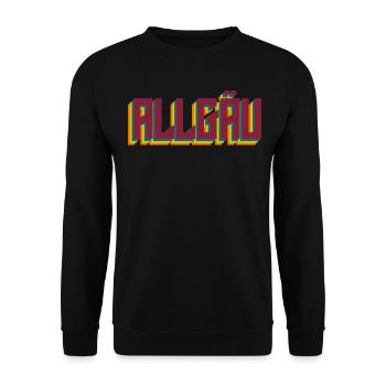 Alpes de l’Allgäu Allgäuerin Allgäuer - Sweat-shirt Unisexe - noir - Devant - Alina (178cm) & Michal (187cm)