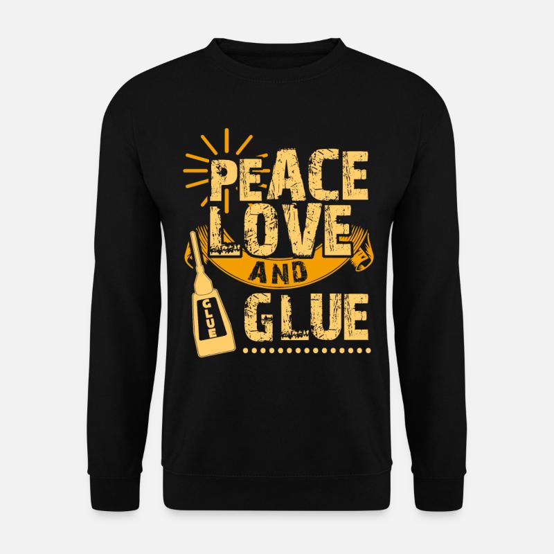 Modellbau Tabletop Spruch Modellbauer - Unisex Pullover - Schwarz