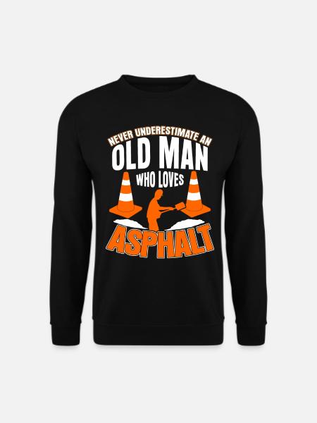 Straßenbau Straßenwärter Straßenbauer - Unisex Pullover - Schwarz