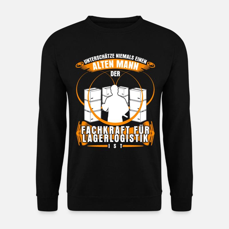 Fachkraft für Lagerlogistik Lagerist - Unisex Pullover - Schwarz