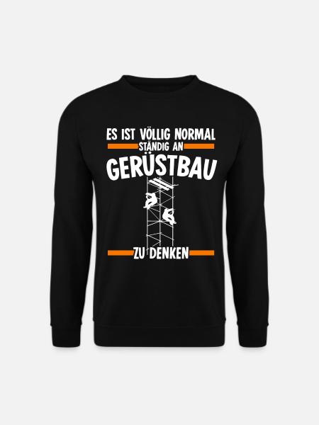 Gerüstbauer Gerüst Gerüstbau - Unisex Pullover - Schwarz