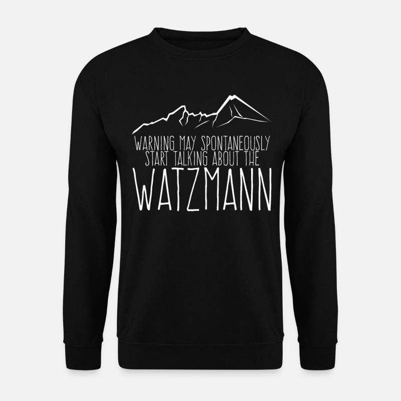 Terre Watzmann Berchtesgadner - Sweat-shirt Unisexe - noir