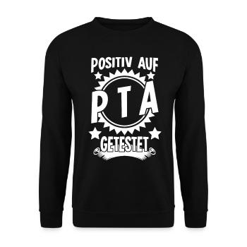 PTA Prüfung Pharmazie Apotheke - Unisex Pullover - Schwarz - Vorne - Alina (178cm) & Michal (187cm)