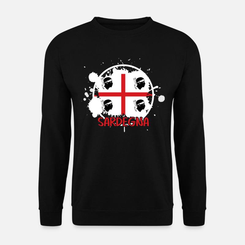 Sardegna Flag Sardinia Sardinia - Unisex Sweatshirt - black