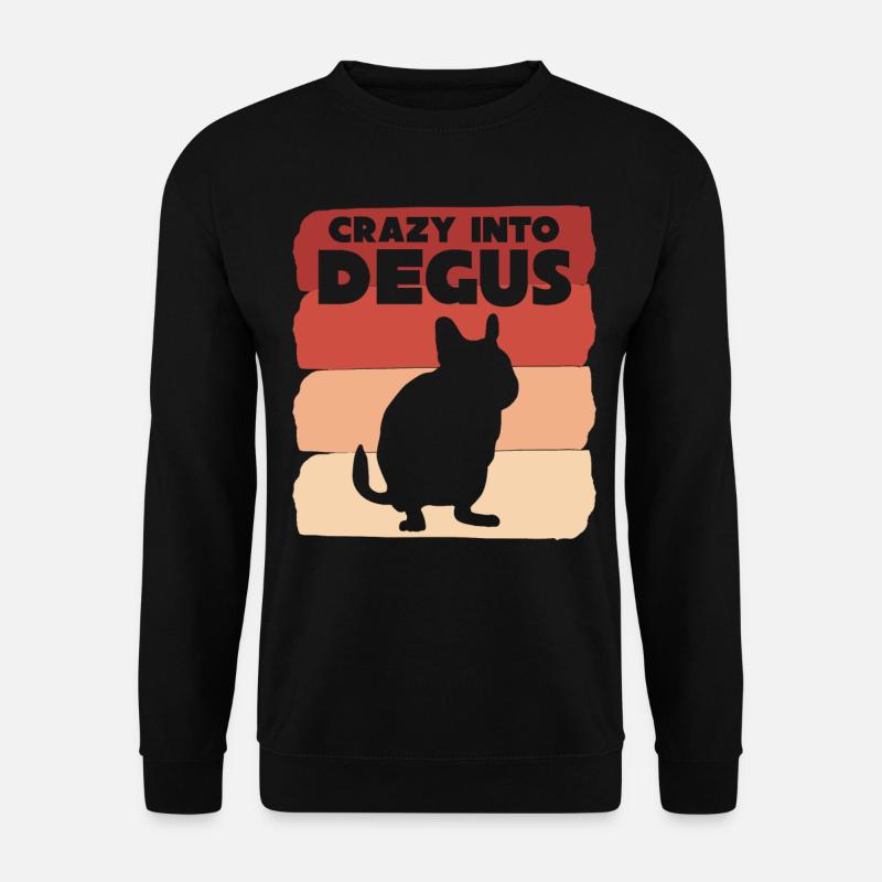 Degu Saying Degus - Unisex Sweatshirt - black