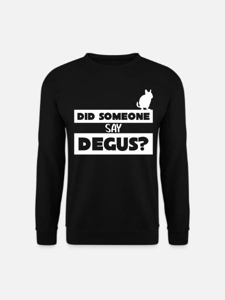 Degu Joke Degus - Unisex Sweatshirt - black