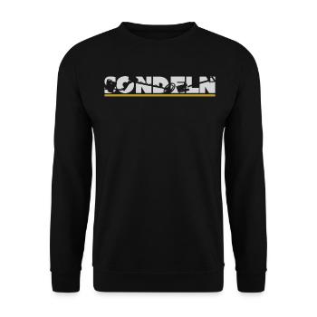 Sondeln Witz Metalldetektor Sondler - Unisex Pullover - Schwarz - Vorne - Alina (178cm) & Michal (187cm)