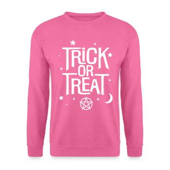 Süßes oder Saures - Unisex Pullover - Pink - Vorne