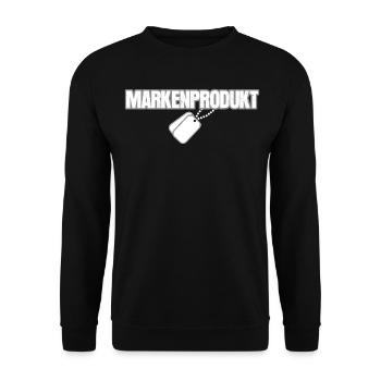 Feldjäger Soldat Militär Panzergrenadier - Unisex Pullover - Schwarz - Vorne - Alina (178cm) & Michal (187cm)