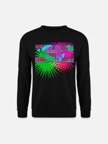 80s 1980 Retro 80s - Unisex Sweatshirt - black